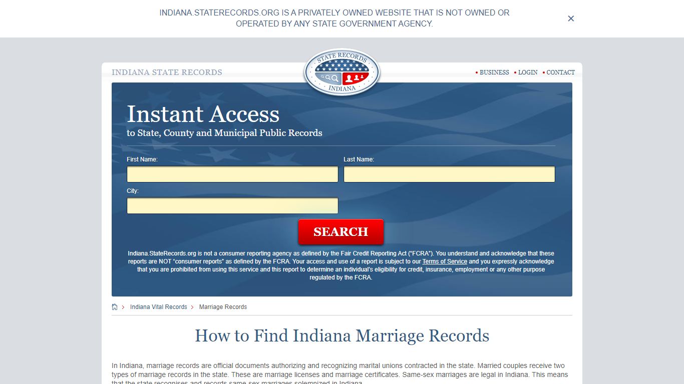 How to Find Indiana Marriage Records